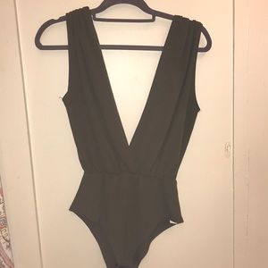 Green bodysuit
